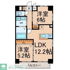 axis sakuraの物件間取画像