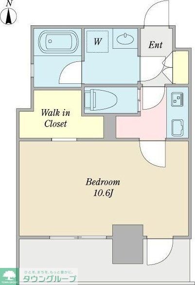 レジデンスSUN.Kの物件間取画像