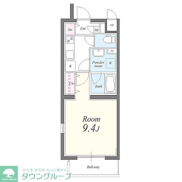 ヴィオラレジデンスの物件間取画像