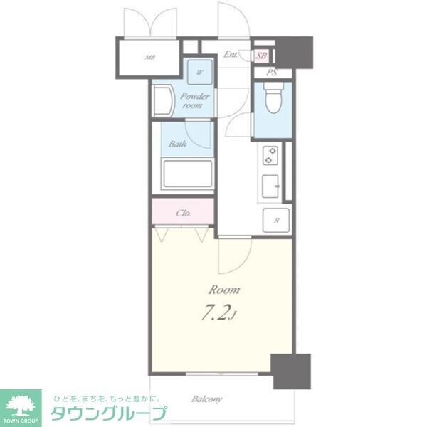 グランフルールの物件間取画像