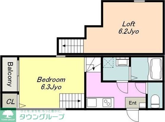 プランドール六番町の物件間取画像