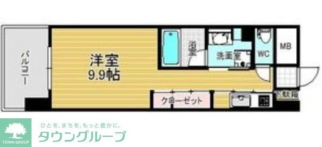 エスペランサ上前津の物件間取画像