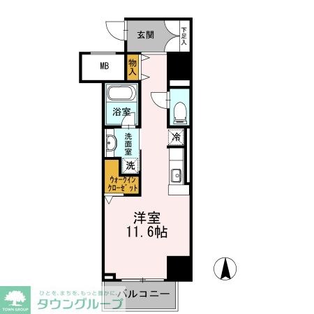 御幸レジデンス丸の内の物件間取画像