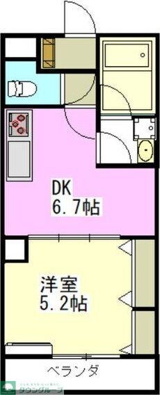 WINDOM IIの物件間取画像