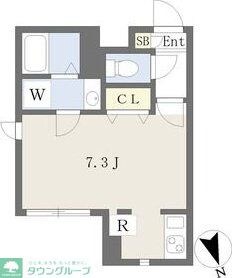 Branche車道の物件間取画像