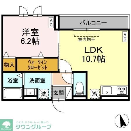 セレスティア長良 イーストの物件間取画像