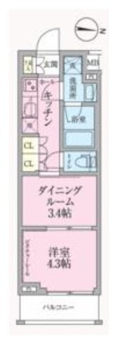 ARKMARK高円寺の物件間取画像