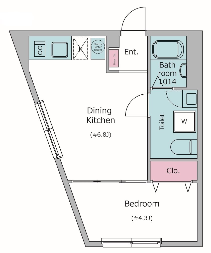 ラクラス中野弥生町の物件間取画像