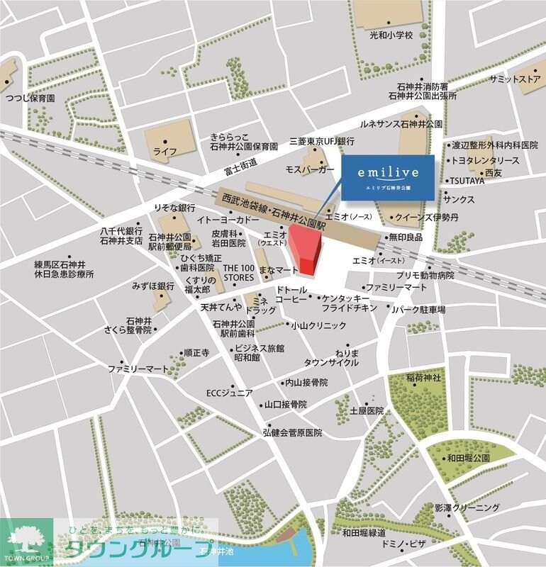 エミリブ石神井公園の物件内観写真