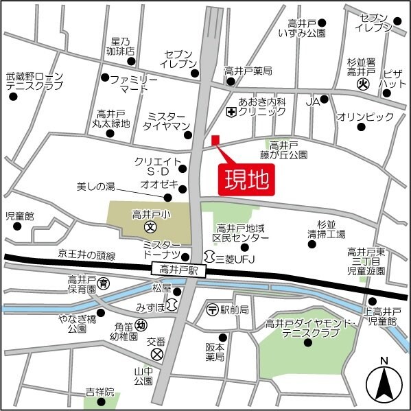 ウェルスクエア高井戸東の物件内観写真