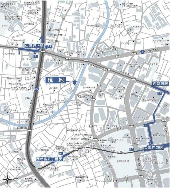 ルフォンプログレ中野坂上の物件内観写真