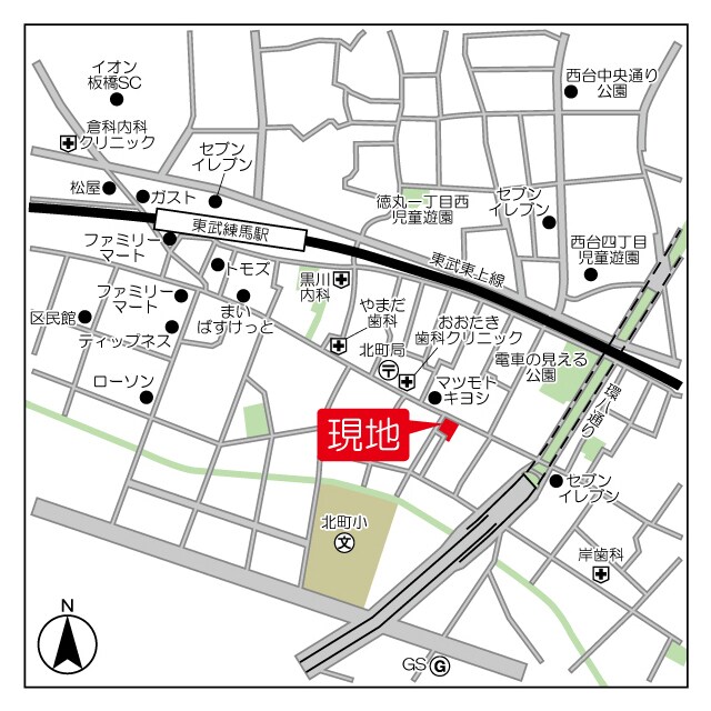 プレール・ドゥーク練馬北町の物件内観写真