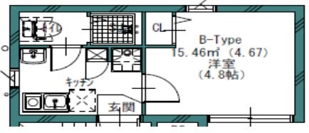 GREW高円寺レジデンスの物件間取画像