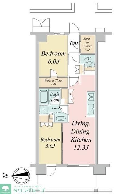 トラープランド蒼麗館の物件間取画像