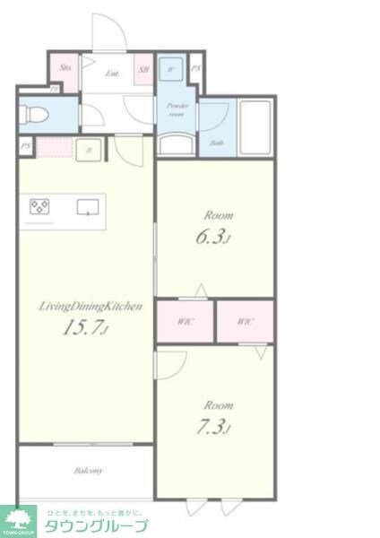 Stadt Nerima-kasugachoの物件間取画像