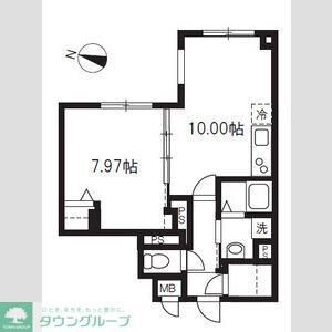 エルファーロ中野新井薬師の物件間取画像