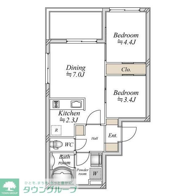 アーバンパーク方南町の物件間取画像