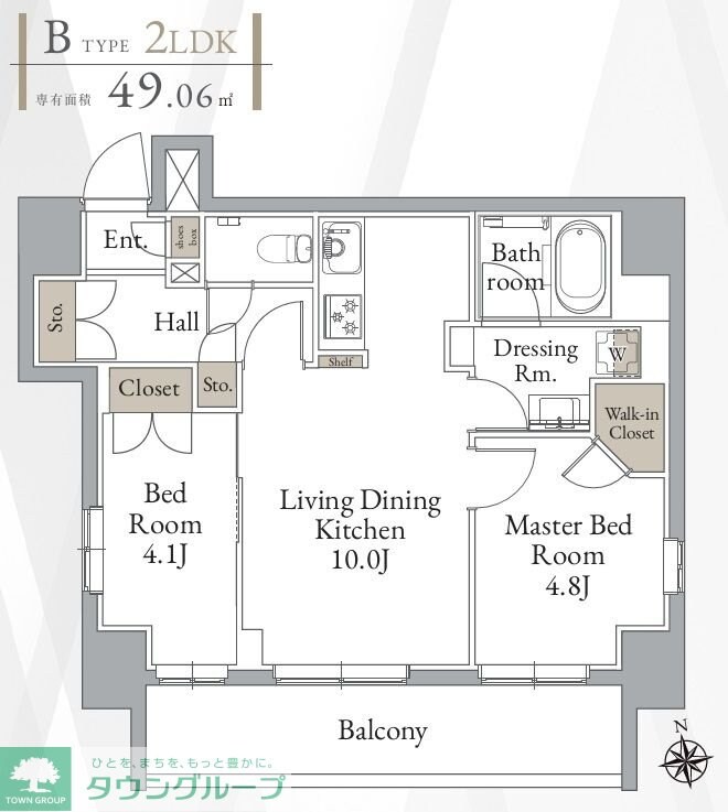 LiveCasa高円寺の物件間取画像