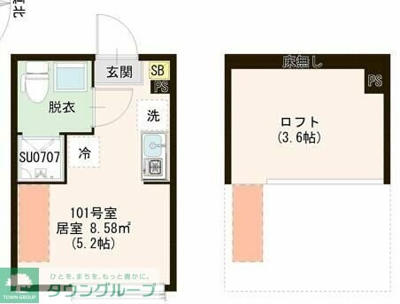 Avenir 上石神井の物件間取画像