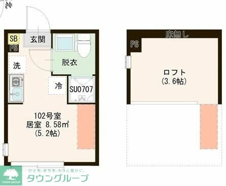 Avenir 上石神井の物件間取画像