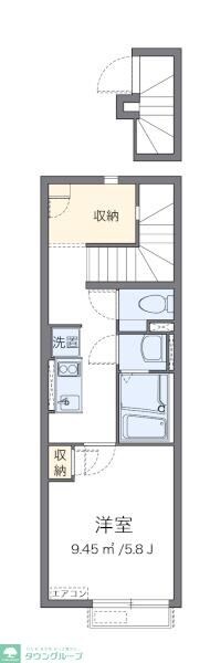 クレイノドゥーエ荻窪の物件間取画像