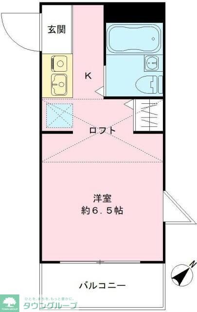 ルミナス西新宿の物件間取画像