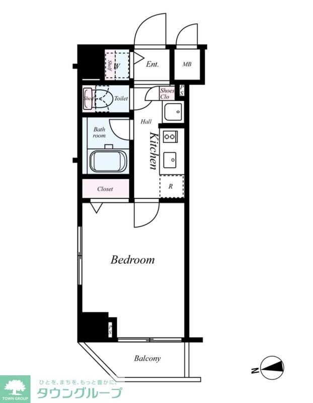 フェニックス武蔵関クアトロの物件間取画像