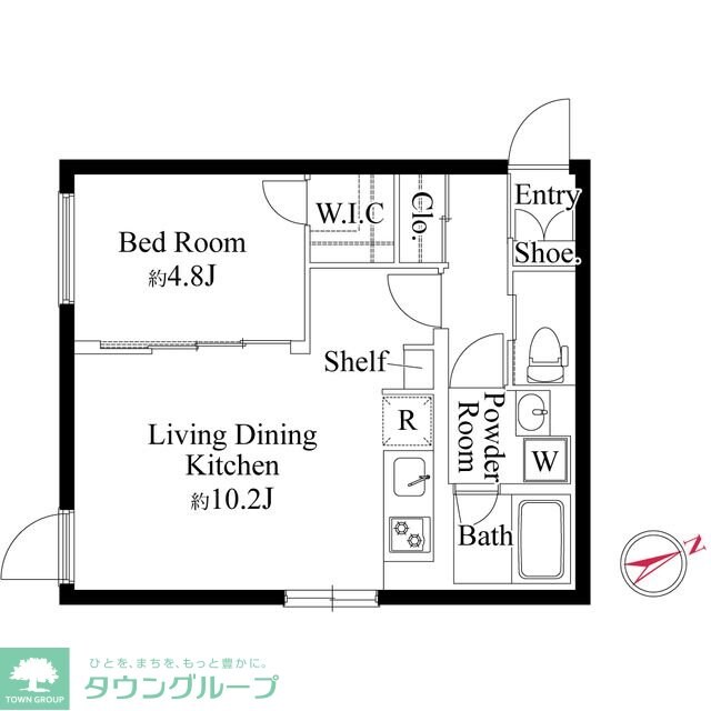 アバンティア阿佐ヶ谷南の物件間取画像