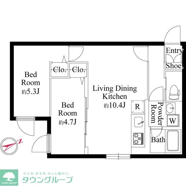 アバンティア阿佐ヶ谷南の物件間取画像