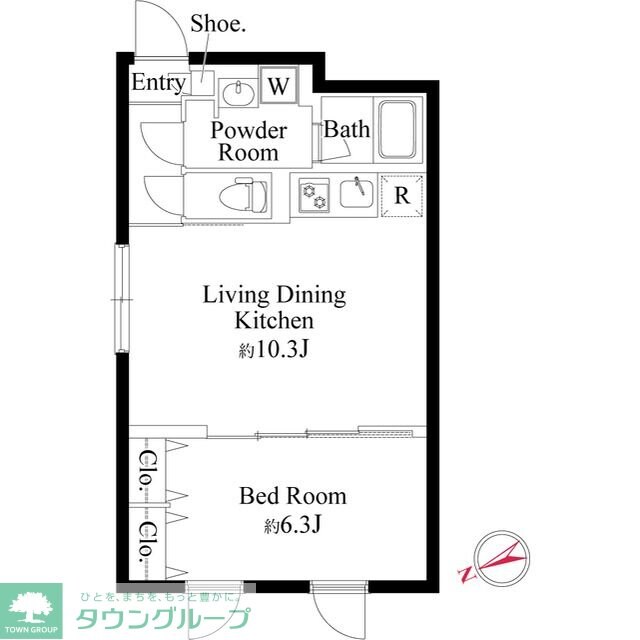 アバンティア阿佐ヶ谷南の物件間取画像