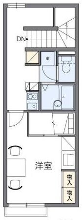 レオパレス大楽寺IIの物件間取画像