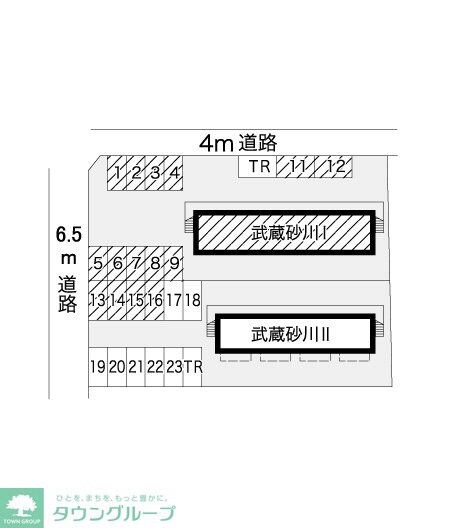 レオパレス武蔵砂川Iの物件内観写真