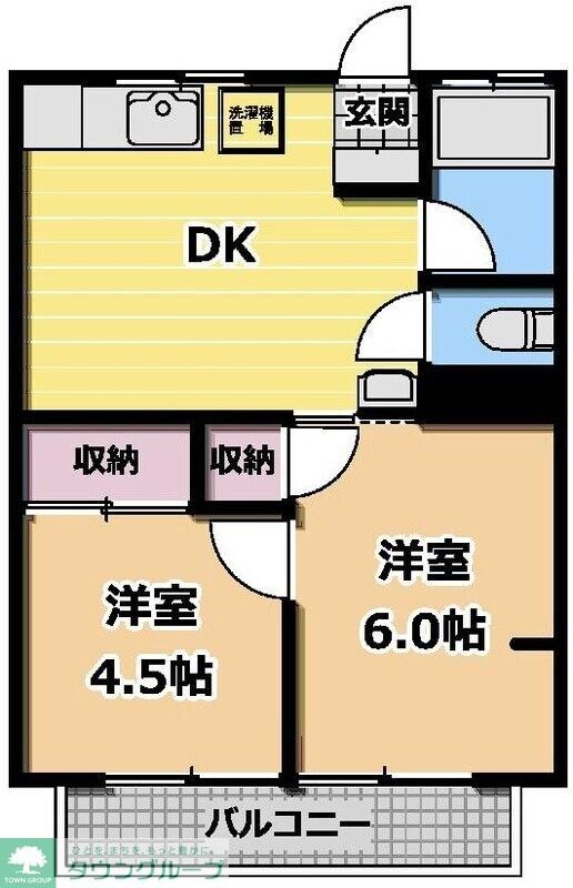 三晴マンションの物件間取画像