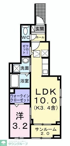 ブリアンテの物件間取画像