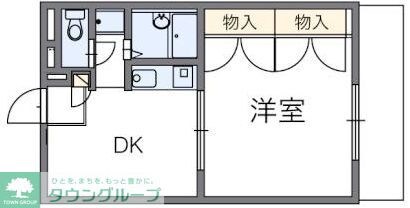 レオパレス拝島町の物件間取画像