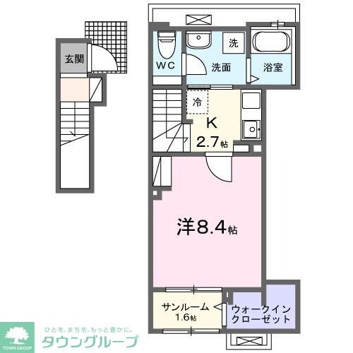 ソレイユの物件間取画像