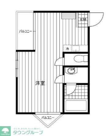 パークヒルズ美堀の物件間取画像