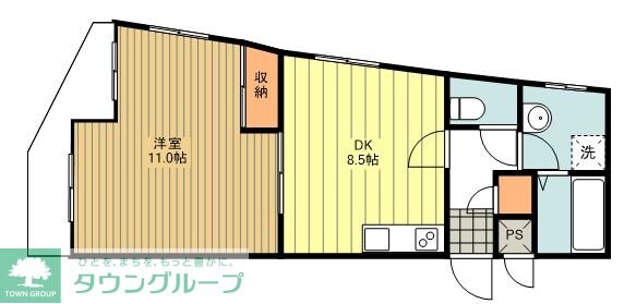 レヂオンス青梅の物件間取画像