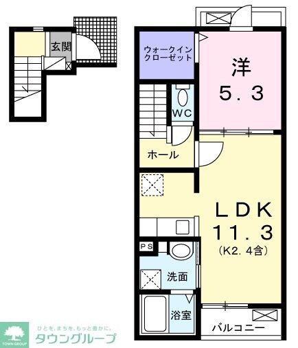 アルドーレの物件間取画像