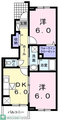 サン・プリムローズの物件間取画像