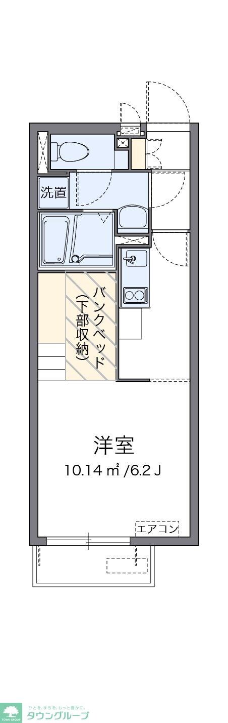 レオネクストサンモール向原の物件間取画像