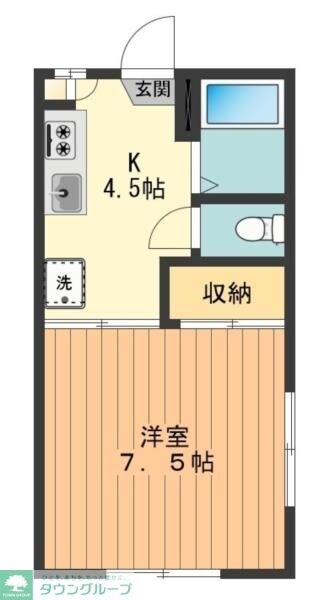 ヒルトップファーストの物件間取画像