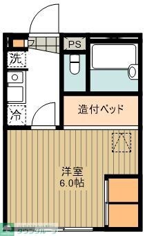プライムコート中神の物件間取画像