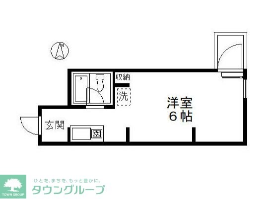 リナシメント河辺の物件間取画像