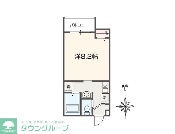 MELDIA東青梅の物件間取画像