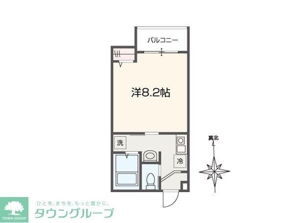 MELDIA東青梅の物件間取画像