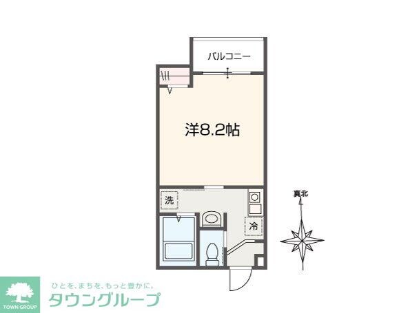 MELDIA東青梅の物件間取画像