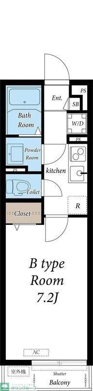 リブリ・A・R・Hの物件間取画像