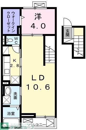 メゾン ソレイユIの物件間取画像