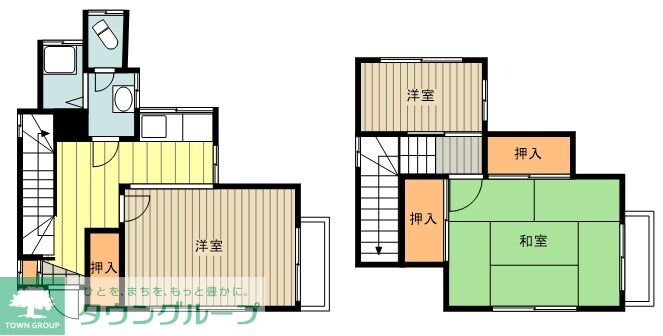 勝沼戸建の物件間取画像